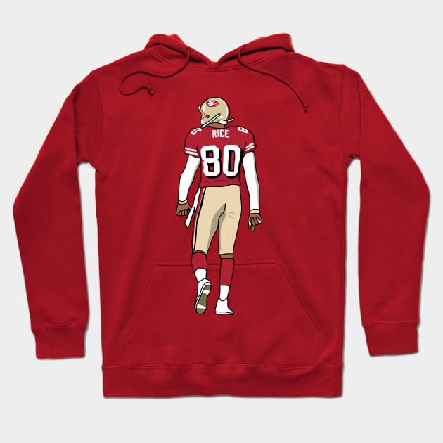 rice the wide receiver Hoodie by rsclvisual